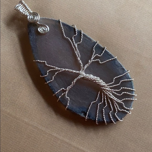Tree Of Life Moonrock necklace pendant - Picture 3 of 6